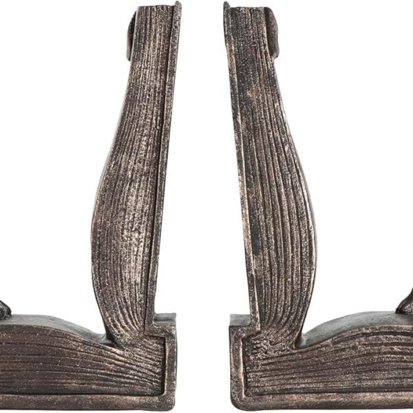 Rabbit-Shaped Metal Bookends – Cute Decor – Set of 2